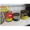Image 3 : (5) 5 Gallon Oil / Grease Pails : John Deere, Texaco,