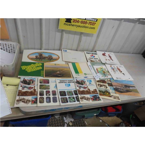 Calenders, Old Tractor Magazine Page Advertisements, 