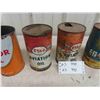 Image 3 : 7 Quart Oil Cans : Mobil Oil, Co Op , Esso Aviation, Enarc,  