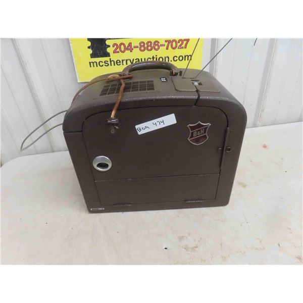 Vintage Bell and Howell Model 185 Film Sound 8mm Projector (Rare)