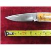 Image 4 : 3 Pocket Knives in Wood Case (Blade Length) 2.5'' (Total Length) 6'' 