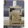 Image 2 : New in Box Home Trends Rustic Oak End Table 15 1/2'' x 15 1/2'' x 22'' 