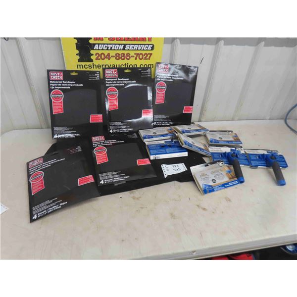 New Project Select Pro Stainer with 7'' Pads , (20) 9'' x 11'' Sand