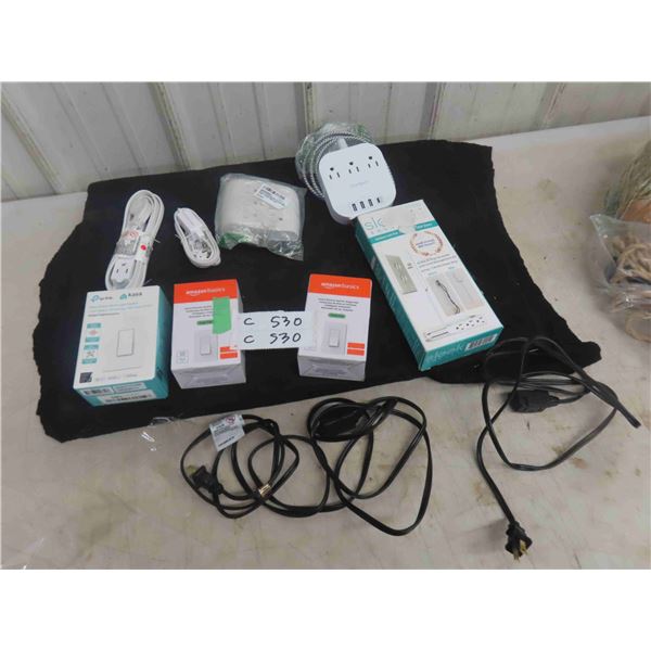 New Electrical : Dimmer Switch, Exterior Covers, Outlet Extender