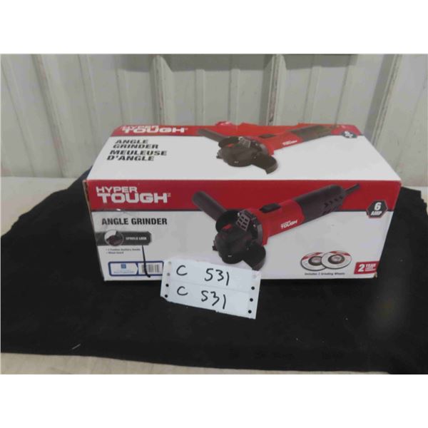 New Hyper Tough 6 Amp Power Angle Grinder 