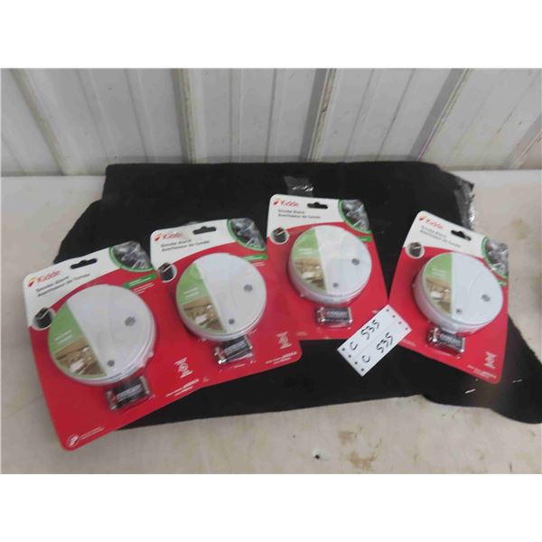 4 New Kidde Smoke Alarms 