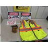 Image 1 : New Pioneer Size Large Safety Vest , New Mechanics Wear 