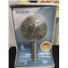 Image 1 : New Moen 6 Setting Shower Head with Magnetic Dock 