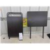 Image 1 : 2 New Main Stays TV Tables 20'' x 15'' x 24''