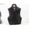 Image 6 : 100% New Zealand Oppossum Fur Vest Lined Size Medium