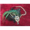 Image 7 : Decorative Head Band with Peacock Feathers , Gold 