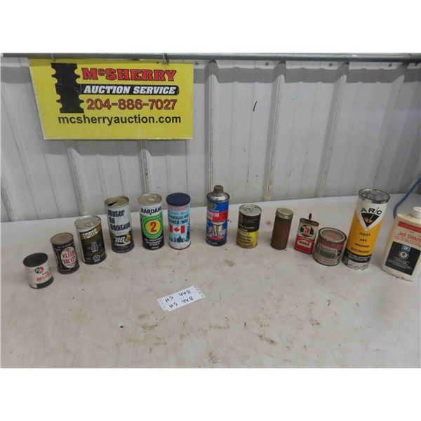 13 Cans of Auto Related Product, Lubes and Cleaners: BA, 