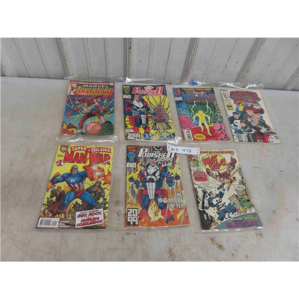 7 Comics: Marvel Adventure Ft. Dare Devil 25c #3 Issue, Marvel 