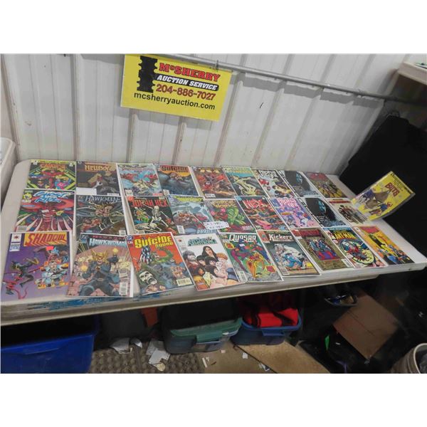 28 Marvel + DC Comics : Dark Horse, Valient, with (7) #1 Issues 
