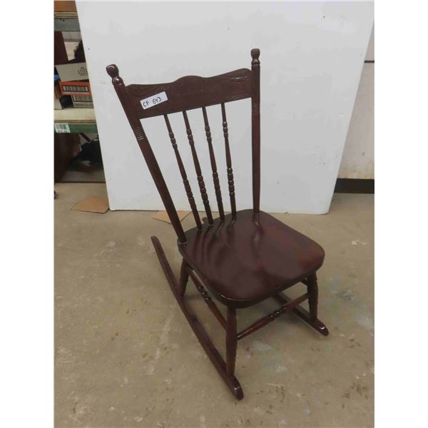 Press Back Rocking Chair 