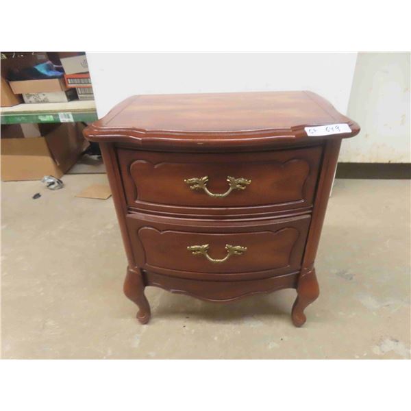 Night Stand / End Table 2 Drawer 25'' x 24'' x 16'' 