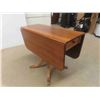 Image 4 : Drop Leaf Table with Drawer (Extended Size) 30'' x 46'' x 
