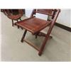 Image 4 : Folding Wood Chair , Odd Stool with Back Rest 