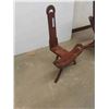 Image 6 : Folding Wood Chair , Odd Stool with Back Rest 
