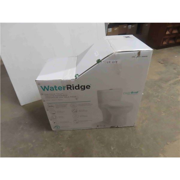 Water Ridge One Piece Toilet - New or Store Return 