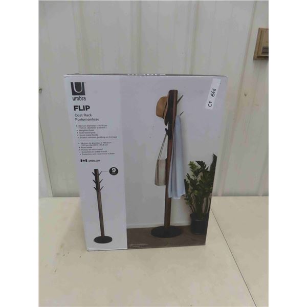 Umbra Flip Coat Rack  - New or Store Return 