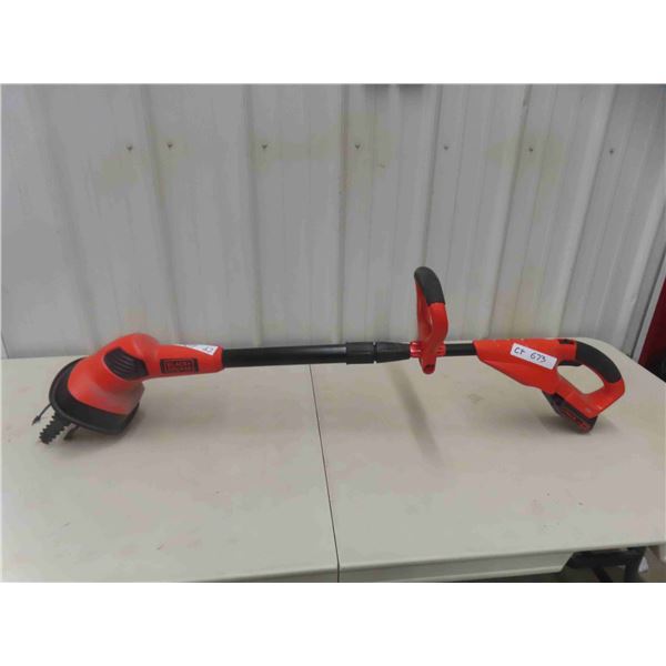 Black and Decker 20V Weeder No Charger , Working 