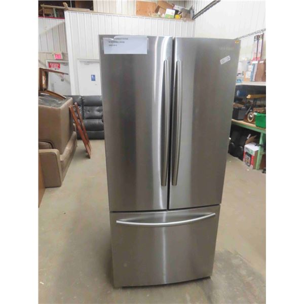 Samsung Stainless Side by Side Fridge with Bottom Freezer 
