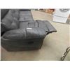 Image 7 : Leather / Leather Style Reclining Couch 90'' Wide