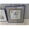 Image 2 : 3 Framed Sketching : Royal Winnipeg Ballet, Taras Sokolyk, Dept 
