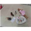 Image 1 : Barbie Doll, Ornaments, Beaded Purse & More 