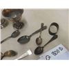 Image 5 : Sterling Silver Goblets, Spoons - Total Weight 309 Grams 
