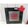Image 1 : Solid Aluminum GM Sign 24'' x 24'' 