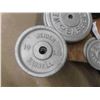 Image 4 : York & Weider Steel Weights (4) 10kg, (4) 10lbs, (3) 5kgs, 