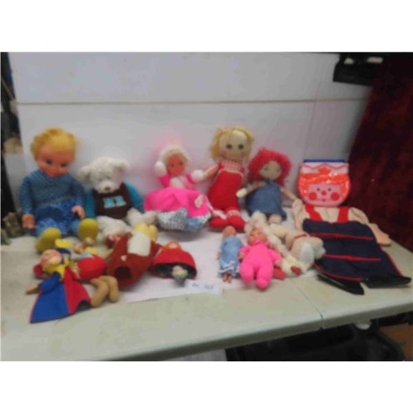 Ragedy Ann + Ragedy Andy Dolls, Talking Rocky Puppet