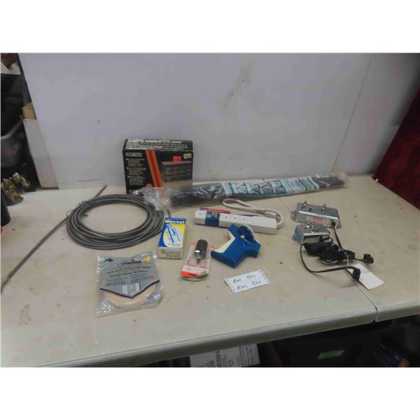 New 16 Drawer Plastic Fastener Cabinet , Power Bar , Snake,