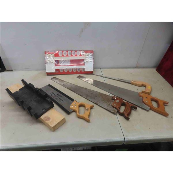 Saws, Miter Box, New 11'' Roll Toughs 