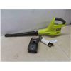 Image 1 : Ryobi 18V Cordless Leaf Blower with Charger (No Battery),  Ryobi 18V Grass Trimmer - No Battery , No