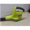 Image 4 : Ryobi 18V Cordless Leaf Blower with Charger (No Battery),  Ryobi 18V Grass Trimmer - No Battery , No