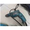 Image 5 : 3 Power Tools : Makita Angle Grinder, Makita 4.3 Amp Drill, 