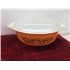 Image 2 : Pyrex Casserole Dish with Lid, 2 Pie Plates, Loaf Pan &