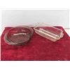 Image 4 : Pyrex Casserole Dish with Lid, 2 Pie Plates, Loaf Pan &