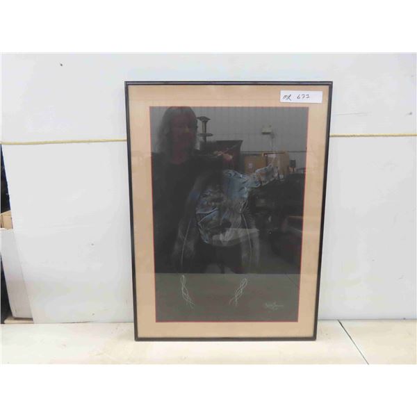 Framed Sketch 17'' x 23''