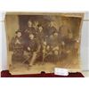 Image 1 : 1860-65 Very Rare Civil War Photo of Union Officers 16 1/2'' x 