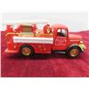 Image 7 : 1960s Toy Tin Friction Greyhound Bus, Fire Truck 
