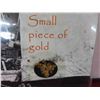 Image 2 : Klondike Gold Rush Picture with Small Piece of Gold 11'' x 
