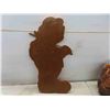 Image 3 : Wood Carving 22'' Tall , New Cowboy Boot, Planter,