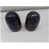 Image 3 : 2 Purple Insulators 