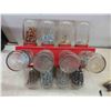 Image 2 : Glass Jar and Metal Organizer Bins of Fasteners, 