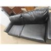 Image 6 : 2 Leather/Leather Style Couch 81'' Wide , Love Seat