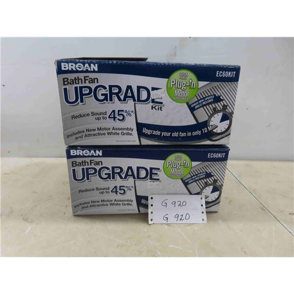New 2 Broan Bath Fan Upgrade Kit 